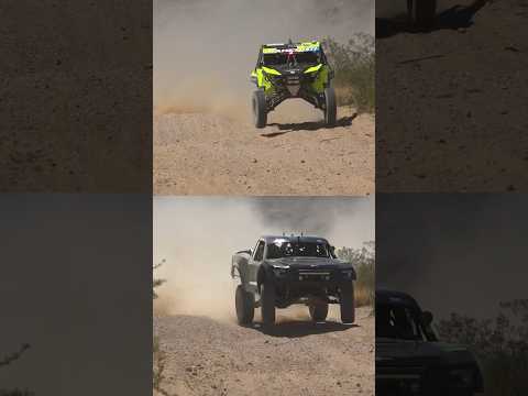 Trophy Truck Vs. UTV round 2💥 #youtuba