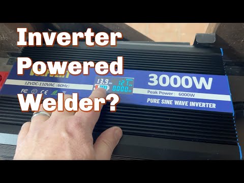 Mobile Welding Cart - Will it work on an inverter?