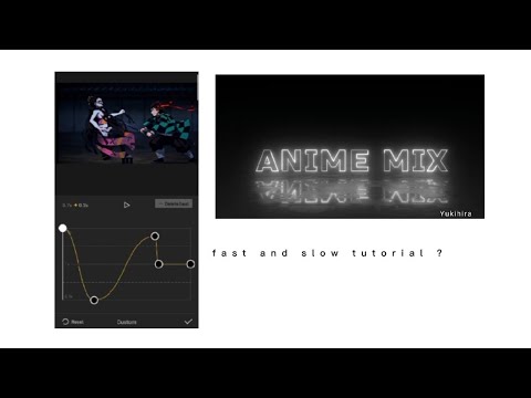 Anime Twixtor Edit High Quality and Speed fast and slow tutorial