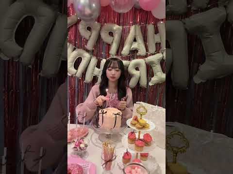 誕生日ショート動画 #誕生日