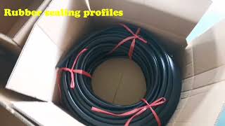 Rubber seal gasket rubber profile manufactuer