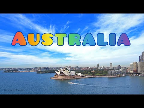 Australia is the only country in the world that occupies the entire continent.4k.Chill & House music