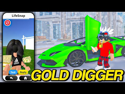 CATCHING GOLD DIGGERS IN ROBLOX SNAPCHAT