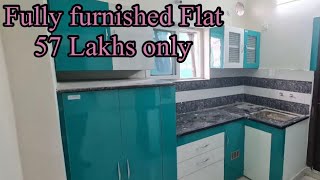 2bhk Fully Furnished Beautiful Flat For Sale || 1050sft || 57 lakhs only || Hyderabad