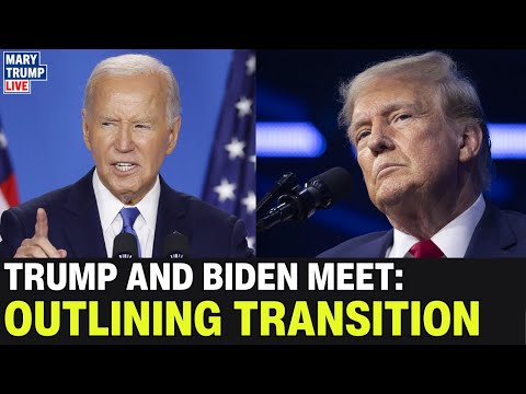 LIVE: Donald and Biden meet at the Whitehouse to begin outlining transition of power