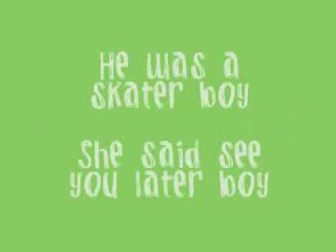 SK8TER BOI - avril lavigne (REQUEST!)