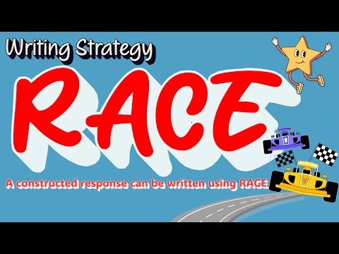 Teach the R.A.C.E Writing Strategy