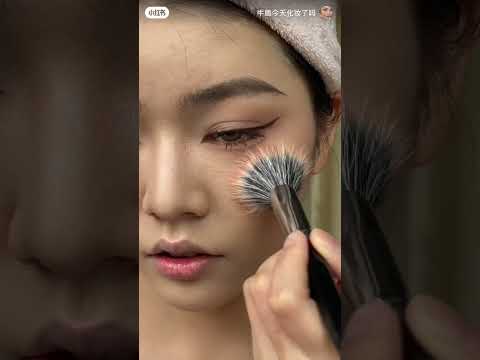 Asian Dolly Eyes × #hoodedeyes #asianmakeuptransformation # #makeuptechnique