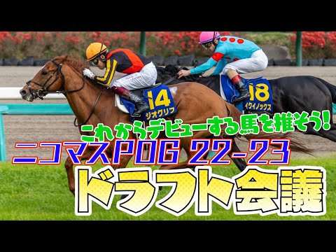 【競馬】2023年のスターを探せ! #ニコマスPOG ドラフト会議  2022-2023 #界隈POG