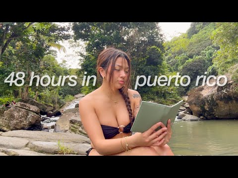 I Traveled Puerto Rico for 48 hours (best beach in the world, rainforest roadtrip, fishing)