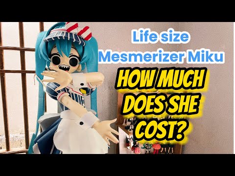 I Made Life size Hypnotized Mesmerizer Miku Figure