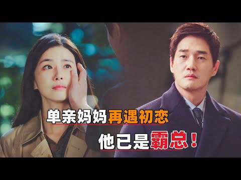 单亲妈妈再遇初恋，穷小子竟然成了霸总！一口气看完《生如夏花》#大鱼解说#韩剧