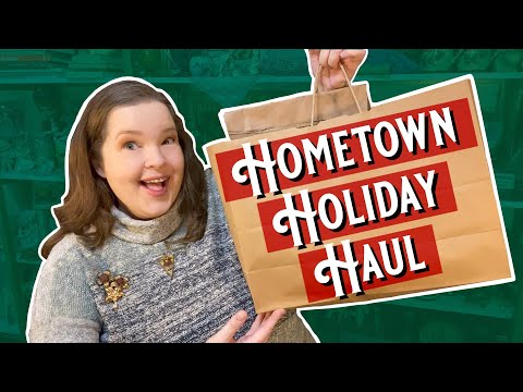 Hometown Holiday Haul: Mystery Bags & VINTAGE FINDS!