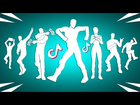 Top 40 Popular Fortnite Dances & Emotes! (ODETARI - HYPNOTIC DATA, Eminem - Houdini, NCT 127 - Fact)