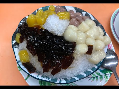 Cool shaved ice on a hot day in Taiwan