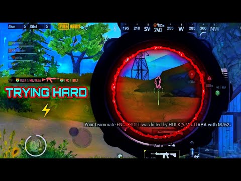 Trying Hard 🔥⚡🇮🇳5 Finger + full Gyroscope |Redmi k 20 pro|PUBG Mo.|Spidyऐआर |AR Mix Club|