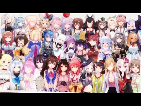 Every Generation of Hololive JP Sings Their Last Song With Aqua In Her Graduation