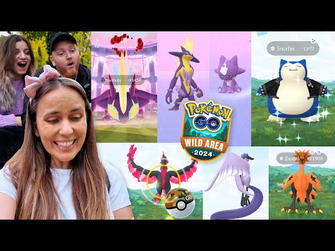 WORLDS FIRST Pokémon GO Wild Area Event!