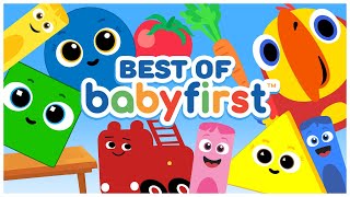 Best of Larry Surprise Eggs | Color Crew Magic | Shapes School | Songs & More | 3.5 Hours |BabyFirst