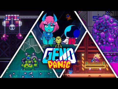 GENO PANIC All Boss Fights Gameplay With Good / Bad Ending