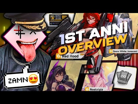 1st Anniversary Overview + Red Hood & Smol White Pre-analysis | NIKKE