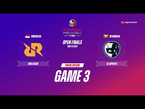 RRQ Hoshi vs AI Esports GAME 3 Snapdragon Pro Series Season 6 | RRQ VS AI ESPORTSTV