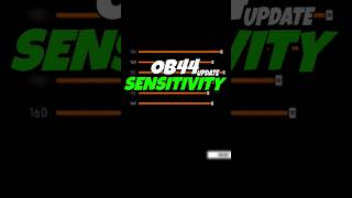 oB44 update free fire sensitivity || Free Fire Sensitivity settings || Free Fire max sensitivity