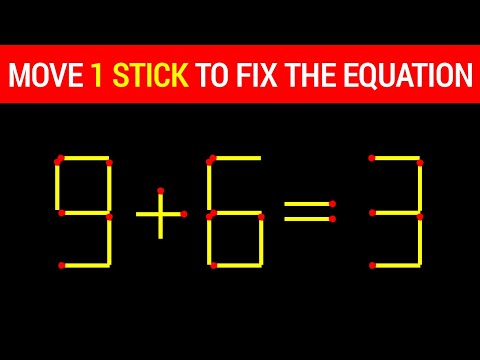 If you are genius solve this || Matchstick puzzle || Ep : 77