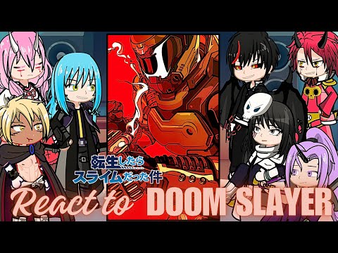 Rimuru Tempest react to doom slayer | Gacha life 2 | that time i got reincarnated as a slime