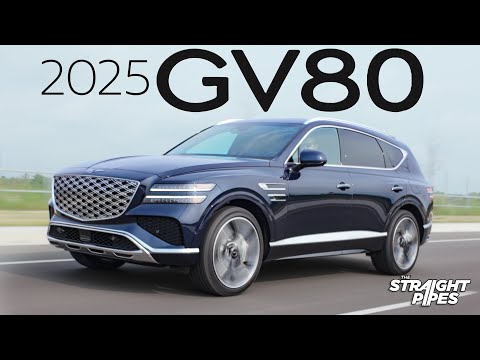 THIS or a base Benz/BMW?? NEW 2025 Genesis GV80 Review