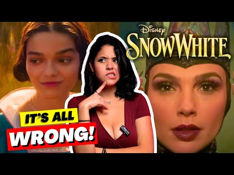 Live-Action SNOW WHITE Trailer REACTION | It's NOT GOOD.