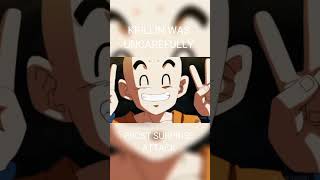 DRAGON BALL SUPER SURPRISE MOMENT#goku#krillin#dragon ball#animefunnymoment#shorts#viral