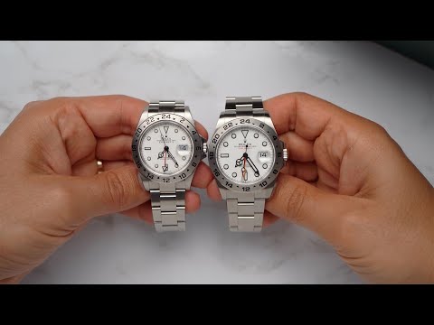 Polar Opposites: 2021 Rolex Explorer II vs. 2008 Explorer II (226570 vs. 16570)