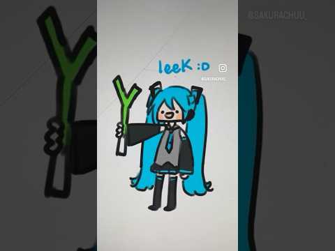 Leek :D #hatsunemiku #miku #vocaloid #vocaloid #vocaloidhatsunemiku #rinkagamine #lenkagamine