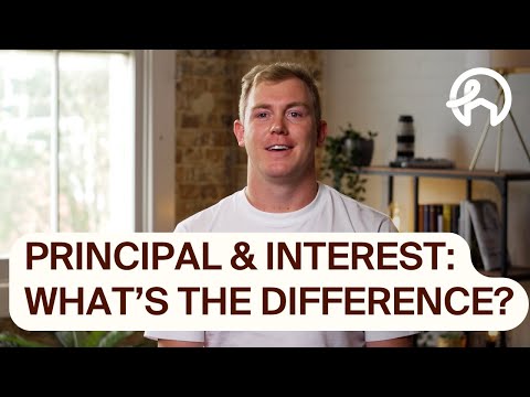 What's the difference between principal and interest?