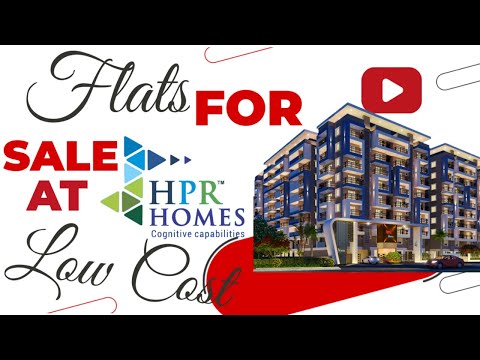 HPR Lakefront Gated Community | GHMC & RERA Approved | Flats for Sale Hafeezpet | Miyapur Road HYD