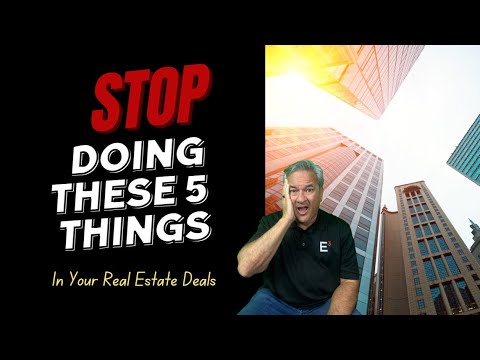 Critical Real Estate Alert: Don't Do This Part 1