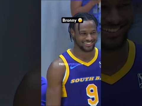 Bronny get dunked on in g League debut 😬