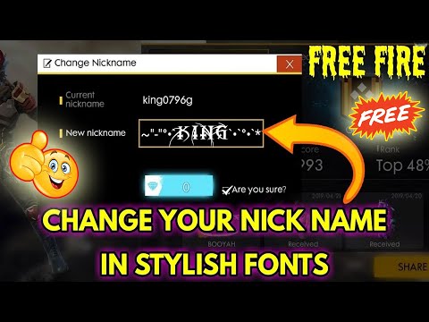 How To Change Nick Name In Free Fire | Free Fire Me Name Kaise Change Kare | Free Fire Name Change