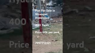 Plot For Sale in Nizampet Hyderabad