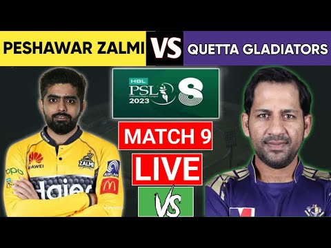 Quetta Gladiators vs Peshawar Zalmi, 9th Match