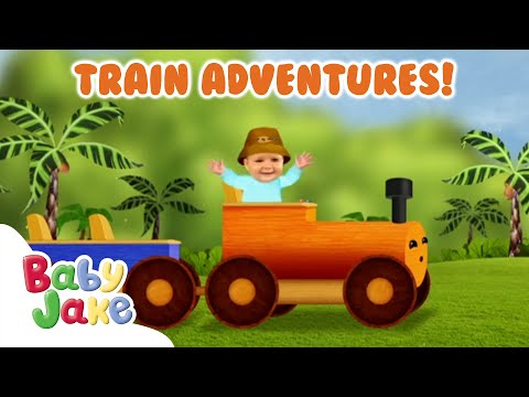 @BabyJakeofficial - 🌴🚂 Rickety Rolly Ride! 🌴🚂 | Full Episodes | TV Shows for Kids