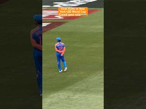 #viratkohli on the field in NY for #t20worldcup ! #virat #indiancricket #indiancricketteam #cricket