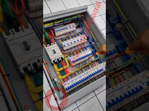 Electric pamal board seating \ electric DB box wiring \ mcb install or fitting #shorts #electric