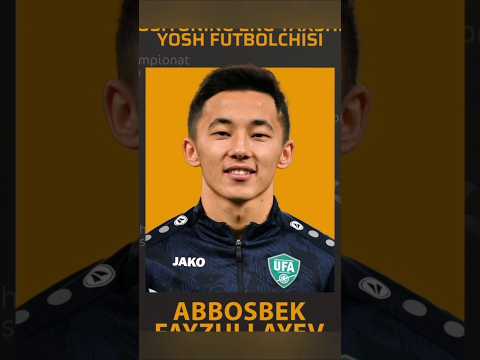 Abbosbek Fayzullayev Osiyoning eng yaxshi yosh futbolchisi #uzbekistan #futbol #rek #football