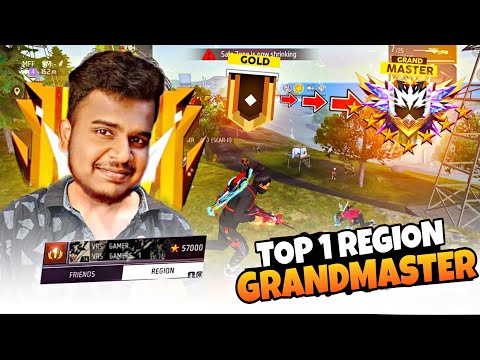 தமிழ்🔴 TOP 1 REGION GRANDMASTER PUSHING (DAY 4) | #vrsgamerff #freefire #viral #brranked