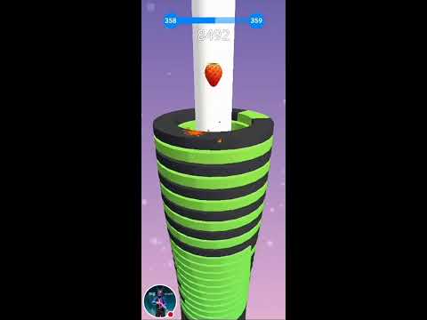 Live Stack ball 3d 🏀😎😍 highest score challenges 🎮 #stackbounce #shorts #viral #gaming #stackball3d