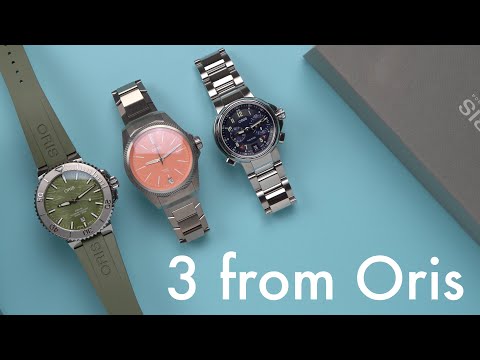 3 from Oris: Aquis NY Harbor, ProPilot X, Full Steel Hölstein Edition