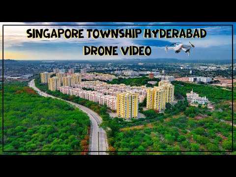 Singapore Township, Pocharam, Hyderabad Drone Video