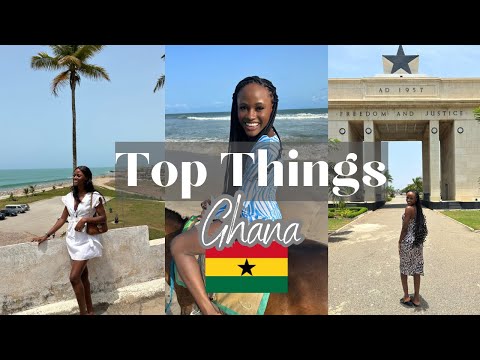 Top 7 things to do in GHANA. Accra, Cape Coast, Kwahu. Ghana VLOG & travel guide.